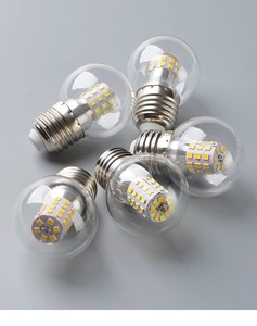 G45 <span class=keywords><strong>LED</strong></span> <span class=keywords><strong>Globe</strong></span> Bulbs E27 PC không nhấp nháy 110V 220V 5W 7W 9W Milky Bìa Quả Cầu Nhỏ đèn cho make up gương mặt dây đèn tường - Product Image 4
