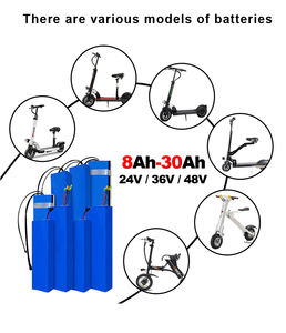 맞춤형 리튬 이온 배터리 <span class=keywords><strong>24V</strong></span> 36V 48V 7.8Ah 10Ah 20Ah 30Ah 50Ah 60Ah 충전식 전기 자전거/전동 스쿠터용 - Product Image 5