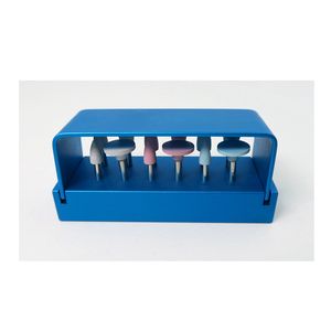 Dental Ceramics Porcelain <b>Polishing</b> Burs <b>Kit</b> for Low RPM with Bur Stand Holder - Product Image 6