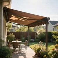 Tissu de tente d'extérieur en polyester 300D, résistant aux UV, haute résistance à la lumière, imperméable, haute résistance, avec revêtement PU, vente en gros