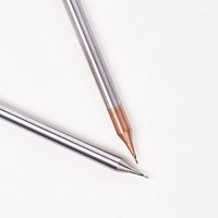 Fraise en bout en carbure monobloc personnalisable d'odm/oem D1.0-3.9 la fraise miniature pour des applications de fraisage miniatures