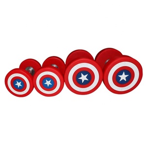 Dumbbell Trọng lượng tập thể dục Dumbbell PU cao su cố định quả tạ nhà Thiết bị tập thể dục cho nam giới và phụ nữ phòng tập thể dục làm việc ra tập thể dục - Product Image 3