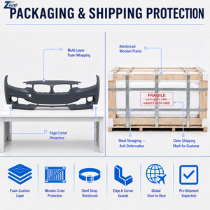 Conjunto de Parachoques para <span class=keywords><strong>BMW</strong></span> Serie 3 F30 2011-<span class=keywords><strong>2014</strong></span> 320i <span class=keywords><strong>335i</strong></span>, Kit de Carrocería OEM 51118067947, Reemplazo Directo, Venta al Por Mayor de Fábrica - Product Image 5