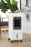 Ventilateur d'extérieur numérique sans pales tendance - Utilisation sur table en plastique