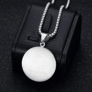 Hip Hop Iced Out CZ Bar USA Dollar Signe Étanche Non Ternir Sans Acier Inoxydable De Mode Bijoux Pendentif Colliers Hommes Mâle - Product Image 5