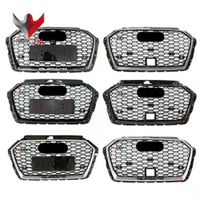 Grille <span class=keywords><strong>de</strong></span> pare-chocs avant <span class=keywords><strong>de</strong></span> haute qualité pour 2017-2020 <span class=keywords><strong>Audi</strong></span> <span class=keywords><strong>A3</strong></span> modifiée en calandre RS3 matériau ABS en maille nid d'abeille - Product Image 5