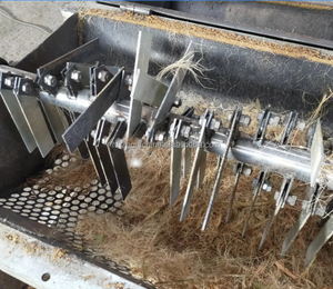 Chất lượng cao dừa vỏ trấu defiber máy/Dừa Sợi cọ extractor/Dừa Xơ dừa Máy chiết xuất - Product Image 5