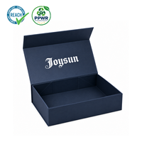 Boîte cadeau pliante personnalisée avec ruban doré, boîte d'emballage rigide magnétique extra large de luxe pour boutique de vêtements, vente au détail