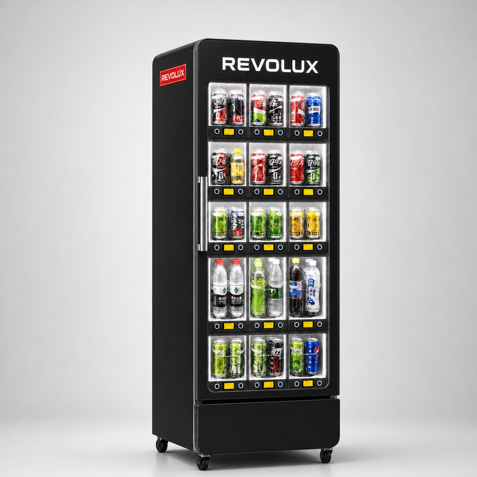 Key Food Design Hkai Circulating Liquor & Beverage Vending Machine Anti-Jam Design ...