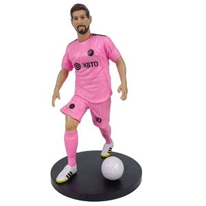 Modellino in PVC di Calciatore OEM per Coppa del Mondo, Statuetta in PVC Stampata a Iniezione, Ornamento Personalizzato di Giocatore di Calcio in PVC - Product Image 4