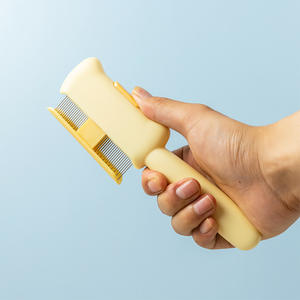 Pettine in Plastica Specifico per Animali Domestici, Strumento Districante e Antipelatura con Pulizia Automatica per Cani e Gatti, Adatto a Tutte le Stagioni - Product Image 5