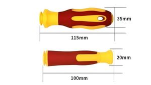 OEM Industrial Grade DIY Grade Plastic Handle Black Oxide Finish Insulated Multipurpose <strong>Screwdriver</strong> <strong>Set</strong> - Product Image 6
