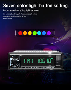 Lecteur MP3 de voiture Portable fonction stéréo tuner AUX/USB prise en charge de la tension pour APE AAC Audio universel voiture lecteur MP3 unique Radio - Product Image 4