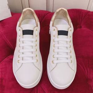 Chaussures de sport pour hommes en cuir véritable à plateforme luxueuse et tendance, bout fermé, or rose et blanc - style décontracté de créateur - Product Image 5