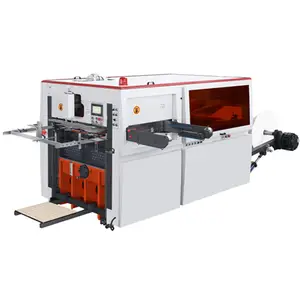 Low price automatic paper cardboard roll die cutting machine