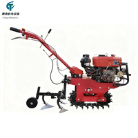 Prix de gros usine Moteur diesel refroidi par eau 9 CV Mini motoculteur modèle 180 Cultivateur Planteur agricole