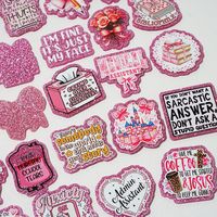Accessoires de bijouterie en acrylique à dos plat, motif infirmière de dessin animé avec lettres, mignon, pailleté, pour porte-badge d'infirmière, DIY