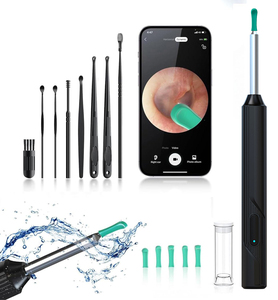 Curette auriculaire visuelle, outil de <span class=keywords><strong>nettoyage</strong></span> d'oreilles, éliminateur de cérumen, <span class=keywords><strong>nettoyage</strong></span> d'oreilles électrique sans fil WiFi - Product Image 1