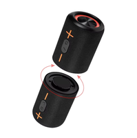 Speaker Stereo Bass Portabel 2-in-1 Tahan Air IPX6, Dapat Dilepas, RGB LED TWS Boom Box Plastik 2000-3000mAh