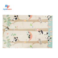 Hydefoam Tikar Lipat Bayi untuk Merangkak Tahan Air dan Anti Kotor, Tikar Lantai Busa Berdaya Tahan Tinggi untuk Perawatan Harian yang Mudah bagi Orang Tua yang Sibuk.
