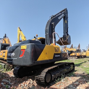 รถขุดตีนตะขาบ <span class=keywords><strong>Volvo</strong></span> EC210 มือสอง ขนาด 21 ตัน พร้อมบุ้งกี๋ขนาด 1.22 ลูกบาศก์เมตร ระบบไฮดรอลิก <span class=keywords><strong>Volvo</strong></span> แท้ ชั่วโมงการทำงานต่ำ เหมาะสำหรับงานก่อสร้าง - Product Image 4