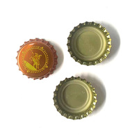 Capsules métalliques imprimées et non imprimées (26MM/29MM) pour bouteilles de boissons gazeuses et usines de bière - Marque OEM