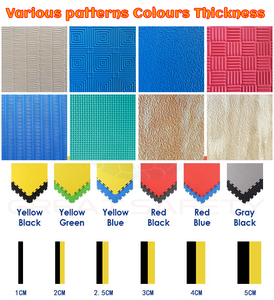 แผ่นรองพื้นกันลื่นสำหรับศิลปะการต่อสู้พันธุ์ปันจักซิลัต ทำจากวัสดุ EVA แบบจิ๊กซอว์ สำหรับโรงยิมและโดโจ - Product Image 4