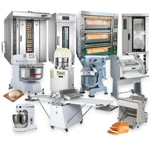 Guangzhou Bakkerij Apparatuur Levert Prijs Alle Volledige Set Compleet Brood Comercial Bakkerij Apparatuur Industriële Bakmachine