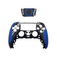 Coque de boîtier avant avec pavé tactile pour Playstation 5 PS5 Controller DIY Remplacement Faceplate Top Shell Custom Touch Pad Cover