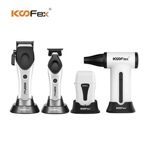 Kit <span class=keywords><strong>Profesional</strong></span> de Máquinas de Barbería 4 en 1 2026, Cortadora de <span class=keywords><strong>Pelo</strong></span> con Motor de Corriente Continua de Alta Velocidad, Recortadora con Base de Carga - Product Image 2