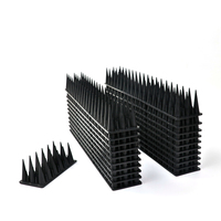 30x4.5x3.7cm MZK Pointes anti-oiseaux en plastique PP écologique pour extérieur, dissuasion des pigeons, lutte antiparasitaire pour pelouse et ferme