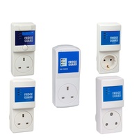 Dispositivo de protección contra sobretensión AVS 13A 15A 30A Pantalla digital Enchufe protector de voltaje para refrigerador