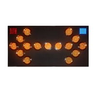 Feux de signalisation clignotants à énergie solaire pour véhicules de chantier, fabriqués à Dongguan, pour les projets de travaux routiers