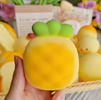 Jouets anti-stress créatifs en PU souple en forme de pain pastèque, best-sellers transfrontaliers, petits jouets unisexes pour tous les âges