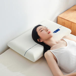 Oreillers orthopédiques pour le cou, ergonomiques, pour un sommeil profond, en mousse à mémoire de forme, avec taie d'<span class=keywords><strong>oreiller</strong></span> douce pour la peau, pour hôtel - Product Image 3