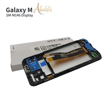 Pack de service d'assemblage d'origine LCD M146 pour téléphone mobile Samsung Galaxy M14 5G Pièces réparées LCD avec cadre de boîtier