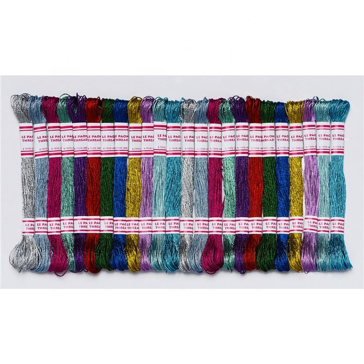 Многоцветная хлопковая нить для вышивки крестиком, 8 метров, 12 нитей