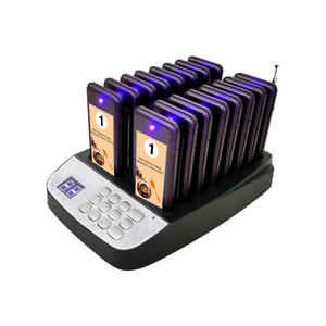 Trang tàu lượn siêu tốc nhà hàng đang chờ người phục vụ máy nhắn tin rung Hệ thống gọi chuông - Product Image 2