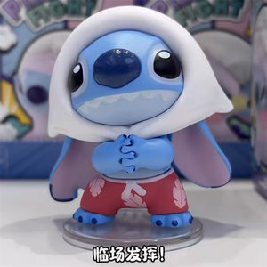 Authentique MINISO <span class=keywords><strong>Disney</strong></span> Stitch Pillow Fight Boîte Mystère Surprise Poupée Porte-Clés Collectionneur Cœur Battant Tendance - Product Image 4