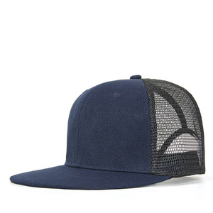 Custom Embroidered Logo <strong>Men</strong> Blank Gorras Sport <strong>Cap</strong> 7 Panel <strong>Flat</strong> Brim Unisex Fashion Hip Hop Snapback Mesh Hat <strong>Caps</strong> - Product Image 5