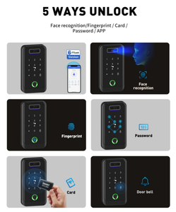 TTLOCK <strong>NFC</strong> App Face Recognition Fingerprint <strong>Door</strong> Lock Rfid Card <strong>Access</strong> Controller Outdoor Keypad Waterproof <strong>Door</strong> <strong>Access</strong> <strong>Control</strong> - Product Image 5
