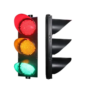 Solar Power Red/ Yellow/Green Led Traffic Lights for Sale Factory Direct Price 12 Inch Traffic Signals