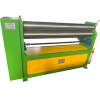 Machine à cintrer les tôles à prix abordable, électrique, à 3 rouleaux, pour aluminium et acier inoxydable, avec moteur et engrenages de construction