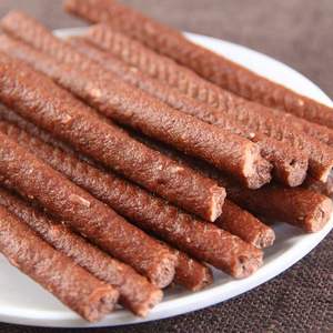 Anpassbare Delicious <span class=keywords><strong>Beef</strong></span> Jerky <span class=keywords><strong>Beef</strong></span> Strips High Protein Kein Zusatz Getreide freier, nicht gentechnisch veränderter Hundes nack - Product Image 3