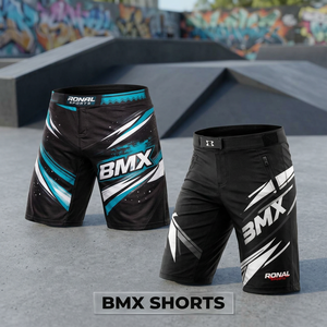 Shorts de cyclisme BMX d'été unisexes, respirants, séchage rapide, grandes tailles, mélange nylon/cachemire, logo personnalisé, pantalons de sport pour le vélo - Product Image 3