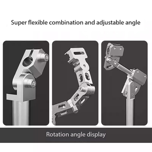 Penjepit Cangkir Hisap Lengan Robot Basis Universal Braket Putar Multi-sendi Batang Pengikat Lengan Lentur Sudut Dapat Disesuaikan - Product Image 3