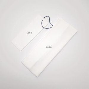 Fascia per Capelli Sportiva in Cotone Lavorato a Maglia, Stile Europeo e Americano, Tinta Unita, Elastica e Larga, Ideale per Yoga e Attività all'Aperto - Product Image 4