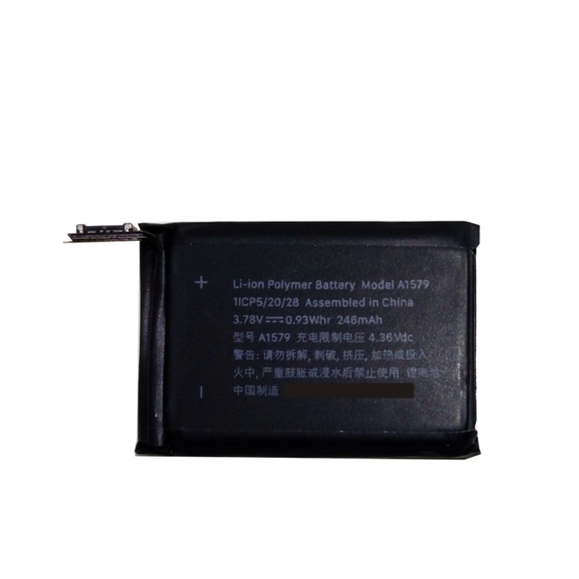 3.78V 246mAh 0.93Wh A1579 Li-Ion Polymer Battery for I WATCH 1 42 SMART WATCH 1ICP5 20 28 W032