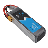 Sinxpower Maßgefertigte FPV-Drohnen-Lipo-Batterie 4S 14,8V 5200mAh 45C Hochleistungsbatterie mit 12-Monatiger Garantie für RC-UAV-Drohnen