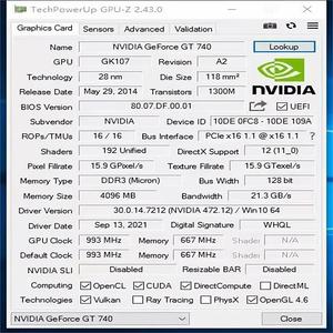 GT 740 730 DDR3 2GB 4GB thấp-điện hiệu suất cao Rời Rạc Card đồ họa, máy tính Video Card GPU - Product Image 2